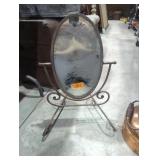 steel vanity mirror 23x16 heavy