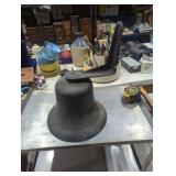 Aluminum school bell with bracket 9' tall 11'