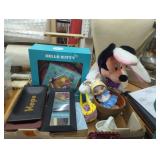 Tray lot household collectibles hello kitty