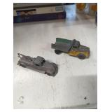 Antique Tootsie toy diecast trucks