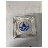 B&O railroad ash tray. 3.5'