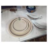 West Virginia, China pottery lot Mcnicol