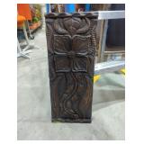 MCM carved wall art 24'