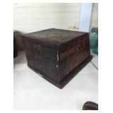 RIT dye display case general store tin