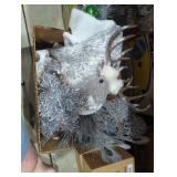 Christmas decorations tree skirt Bejewed deer