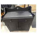 Modern vintage style dry sink wash stand