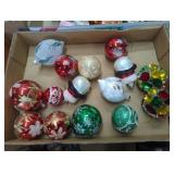 Vintage & modern Christmas ornaments decorations