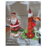 Vintage Christmas decorations 10'