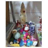 Vintage Christmas ornaments decorations