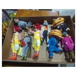 Group of McDonald's figures Remco 1976