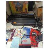 Atari 2600 game console has two controllers along