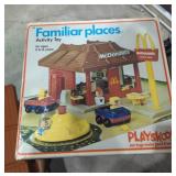 Vintage playskool familiar places. McDonald's