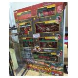 Modern Santa Express Christmas train set eztec