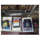 Atari games. Pac-Man cosmic ark pinball word