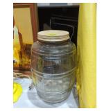 3 gallon vintage pickle jar