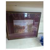 Framed print 25'x21'