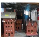 Lot of four four village country, primitive