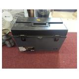 Huge 21' fishing tackle box filled with Legos