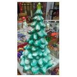 Blow mold Christmas tree decoration 21 in need