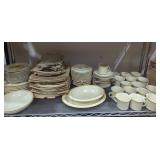 Hearthside Garden Festival stoneware set 72 pc
