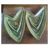Midcentury retro ashtrays