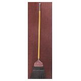Rail road switch broom