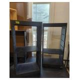 Lot of two plywood bookcase shelves