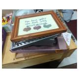 Stack of picture frames