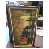 Large MCM print of the Grand Canal