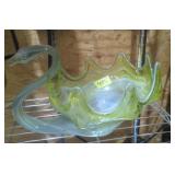 Art glass swan 12'x8'