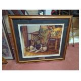 Sharon Anderson signed print puppy series third