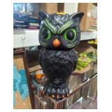 Halloween decoration owl battery operated blow