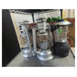 Battery operated lanterns 3 count