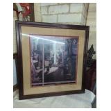 Norman Rockwell print 26 x24