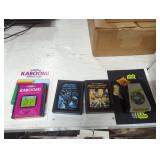 Atari games kaboom frogger asteroids missile