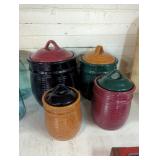 Lot of 4 cannisters