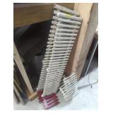 Garden gauge size wood village fence Christmas 7'