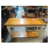 Modern console entryway table 48 in