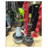 Lot of two mid-sensory modern table lamps