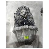 Wall mount water decoration fountain garden