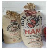 Felts Han Bacon advertising packing bags
