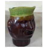 Bennington Brown face pitcher 8'