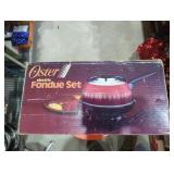 Oster fondue set lightly used