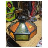 Retro slagglass light lamp wall hanging bar