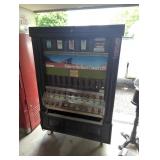 Vintage cigarette machine vending coin-op bar