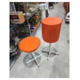 Stool and space age Bremshey make up barrel