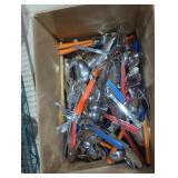 Retro style flatware silverware lot