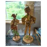 Tilso pixie elves musician midcentury decor