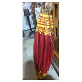 Asian theme hanging light needs bulb 48'