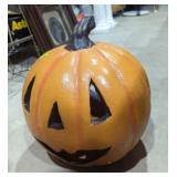Halloween terracotta pumpkin 12x14 heavy